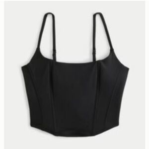 🎉2 FOR $30🎉NWT GILLY HICK BLACK LACE UP CORSET